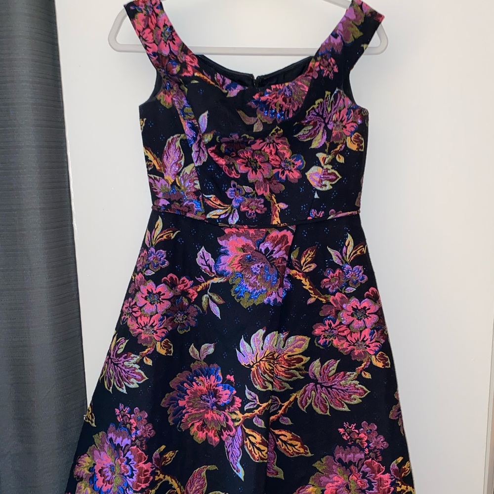 Unique formal floral dress